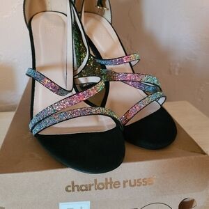 Charlotte Russe Black Heels Elegant and Versatile